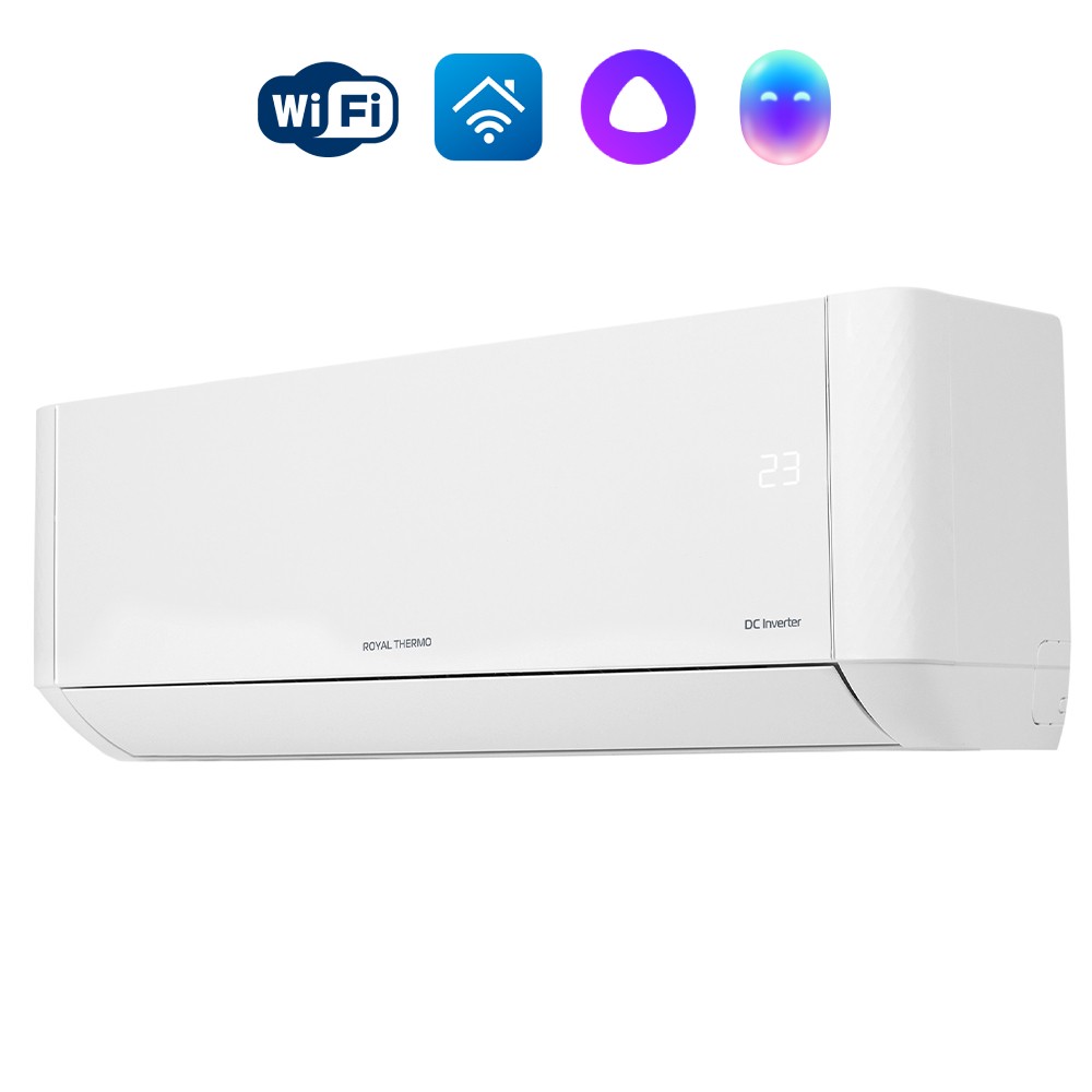 src Сплит-система инверторного типа Royal Thermo Barocco DC RTBI-12HN8/white комплект — изображение 1