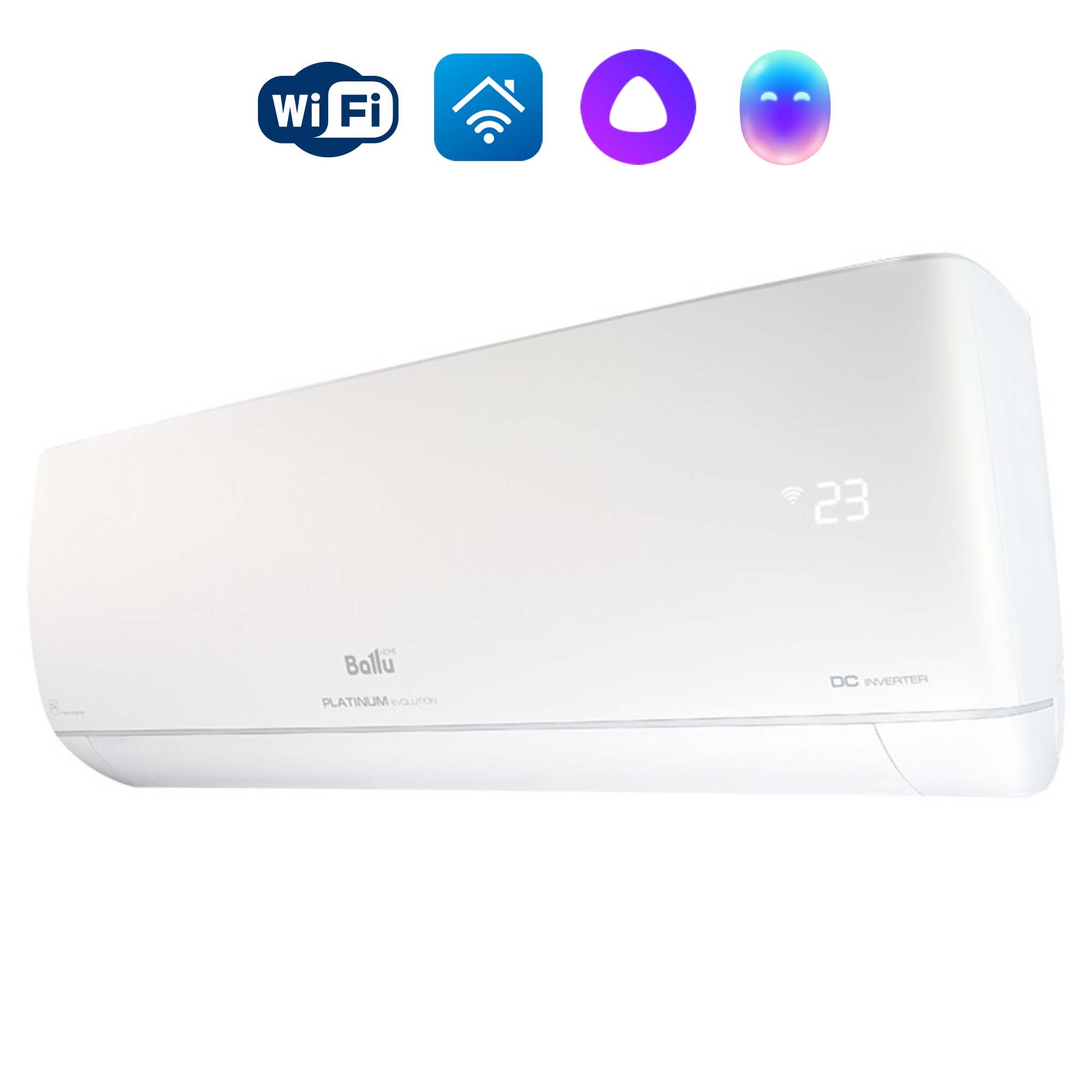 src Сплит-система инверторного типа Ballu Platinum Evolution DC BSUI-24HN8_V4 комплект — изображение 1