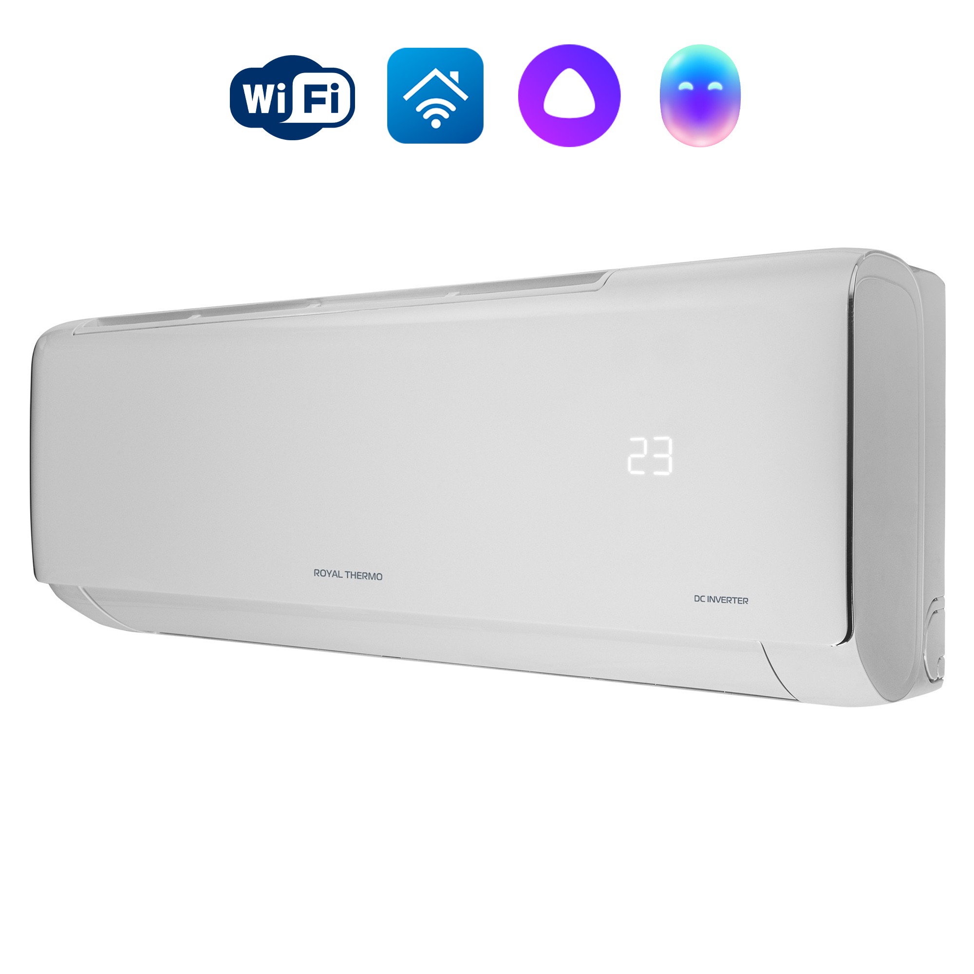 src Сплит-система инверторного типа Royal Thermo Milano DC RTMI-09HN1 комплект — изображение 1